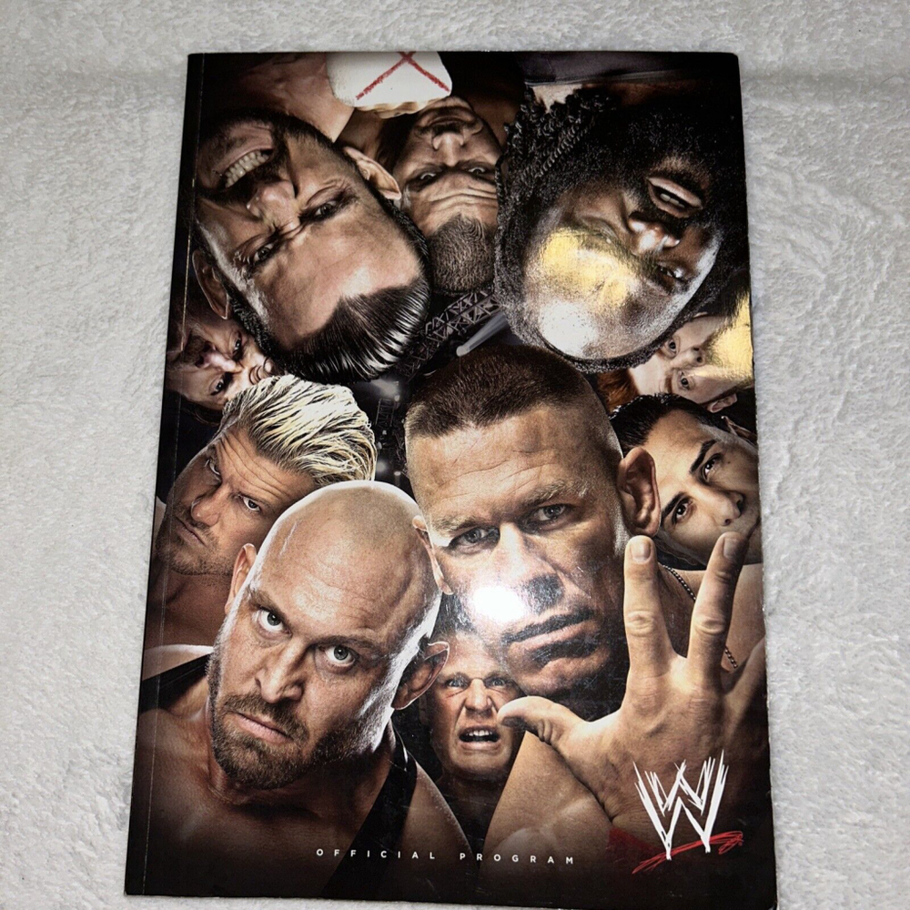 WWE Official Souvenir Program 2013 The Rock, John Cena, Triple H, AJ Lee, Layla